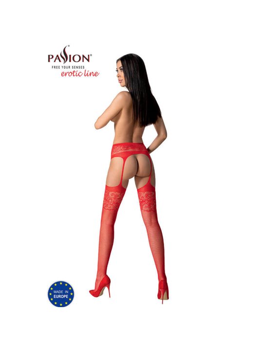 Passion - S029 Strip Panty Red One Size