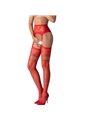 Passion - S030 Strip Panty Red One Size