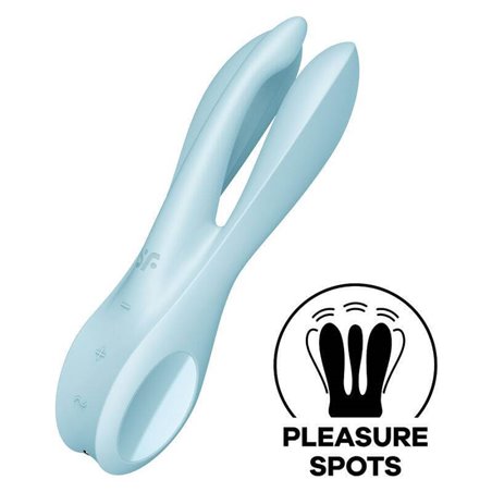 Satisfyer - Vibratore Threesome 1 Blue