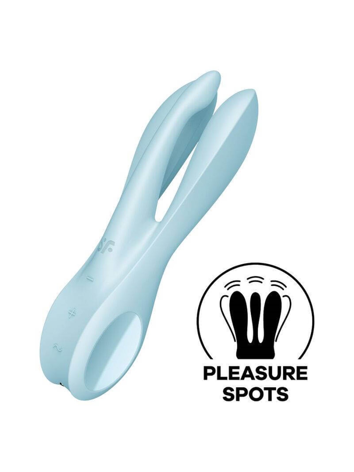 Satisfyer - Vibratore Threesome 1 Blue