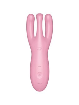 Satisfyer Threesome 4 Vibrator App - Pink