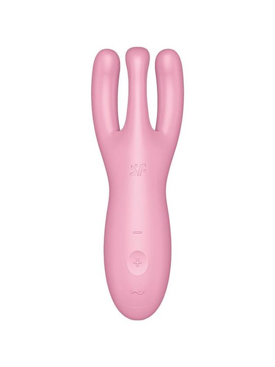 Satisfyer Threesome 4 Vibrator App - Pink