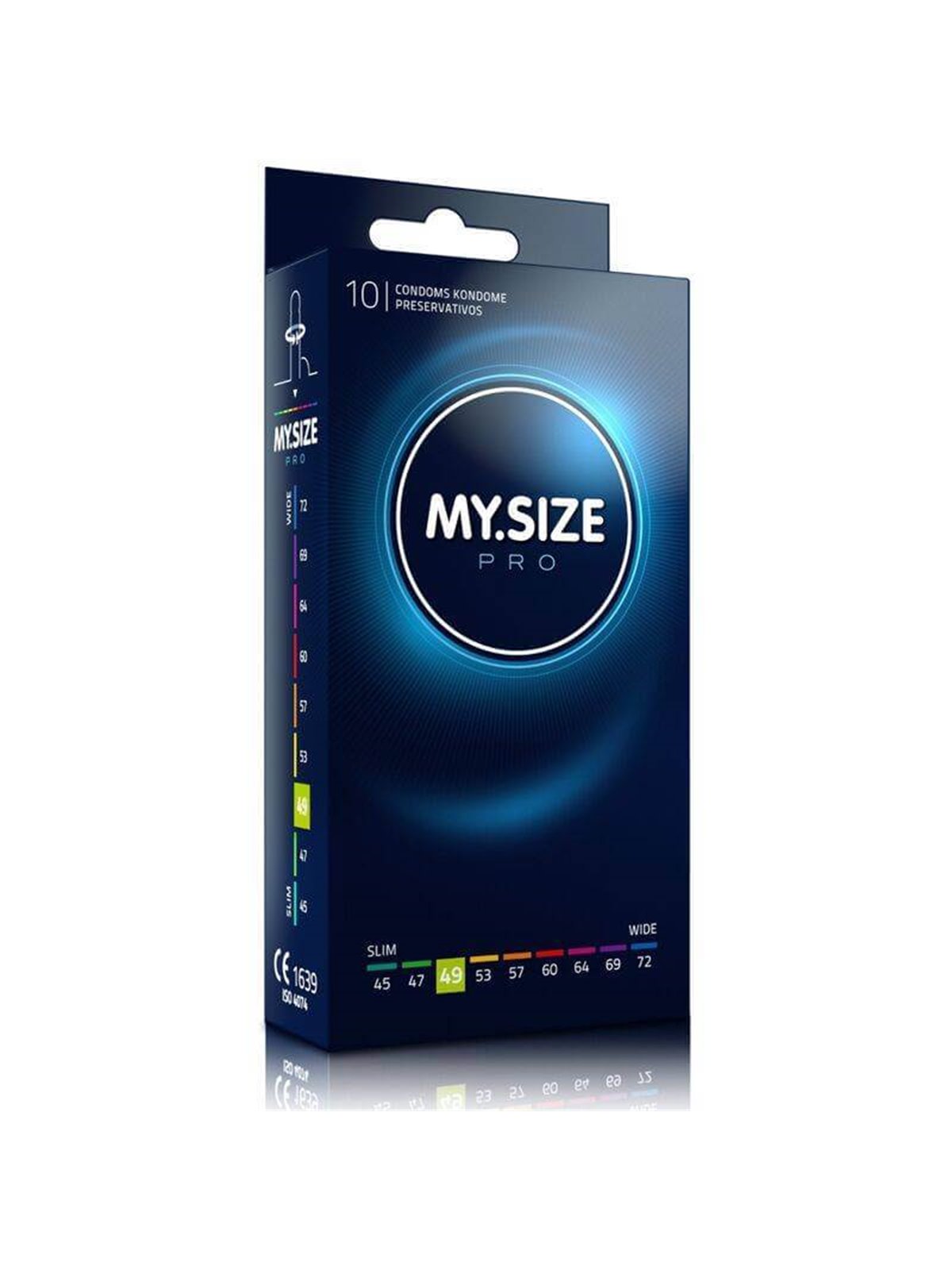My Size - Pro Condoms 49 MM 10 Units