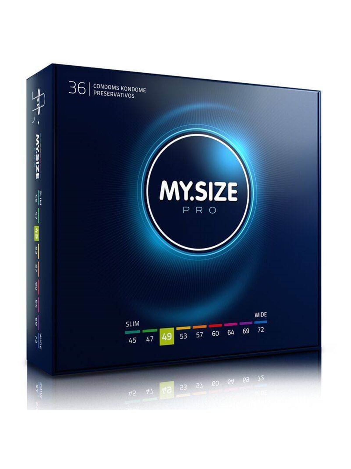 My Size - Pro Condoms 49 MM 36 Units