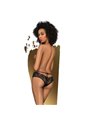 Penthouse Adore - Mutandine in Pizzo Floreale - Taglia L/XL Nero