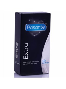 Pasante - Extra Condom Extra Thick 12 Units