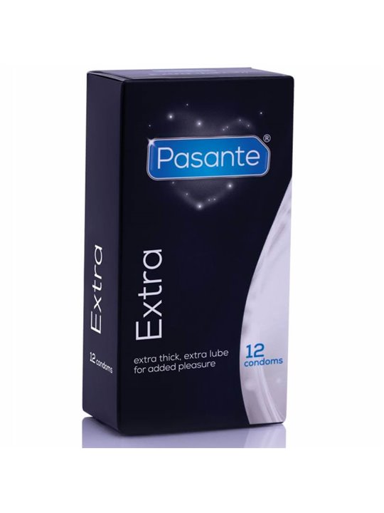 Pasante - Extra Condom Extra Thick 12 Units