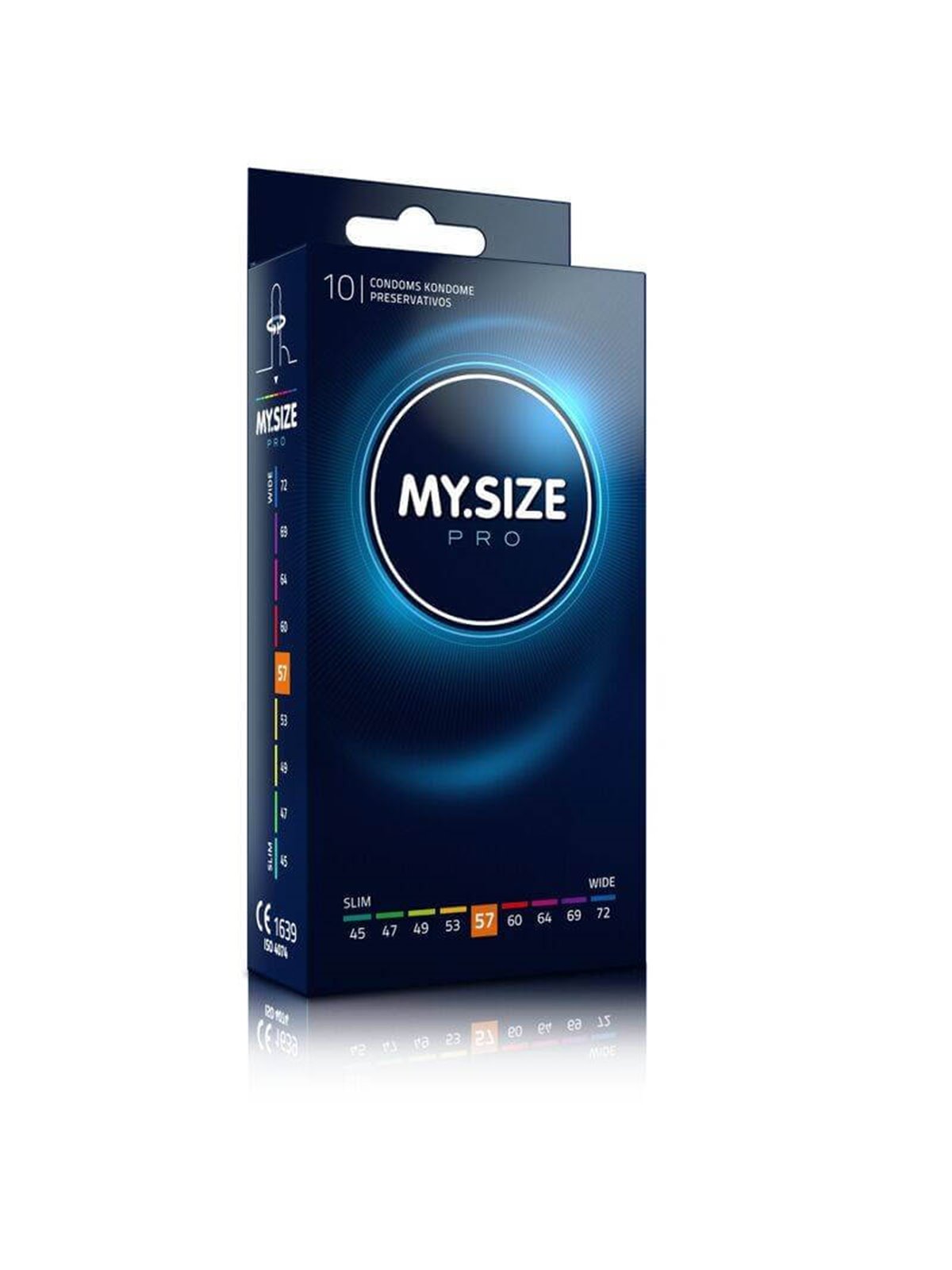 My Size - Pro Condoms 57 MM 10 Units