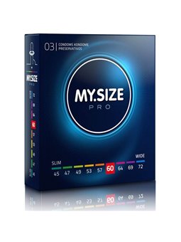My Size - Pro Condoms 60 MM 3 Units