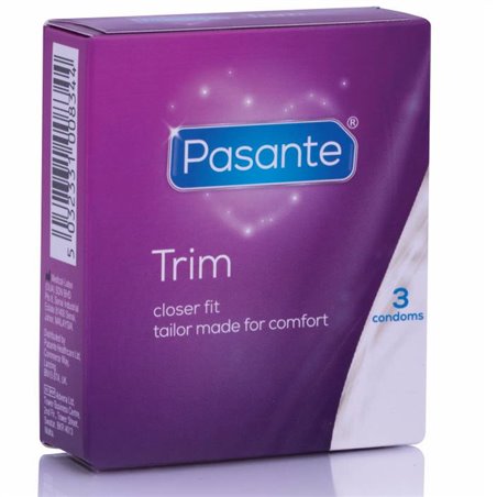 Pasante - Thin Trim Ms Thin Condom 3 Units
