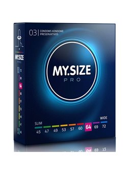 My Size - Pro Condoms 64 MM 3 Units