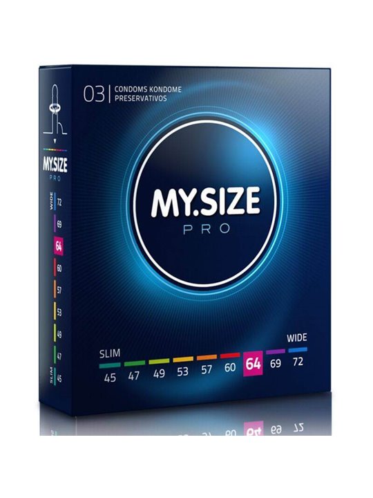 My Size Pro Preservativi 64 MM 3 Unità