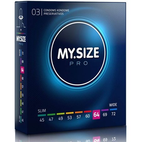 My Size - Pro Condoms 64 MM 3 Units