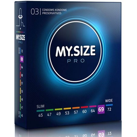 My Size Pro Preservativi 69 MM 3 Unità
