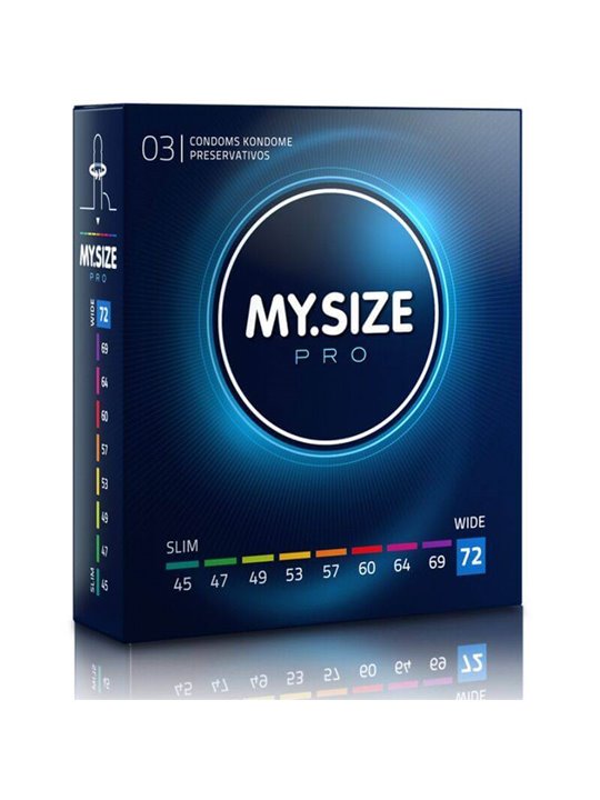 My Size Pro Preservativi 72 MM 3 Unità