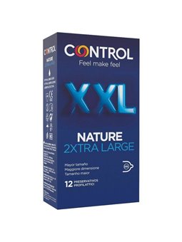 Control - Nature 2Xtra Large XXL Condoms - 12 Units