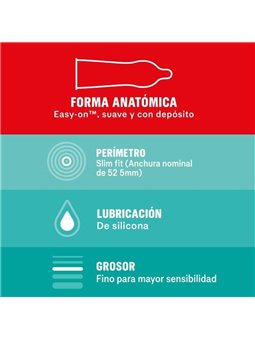 Durex - Sensitivo Slim Fit 10 Units