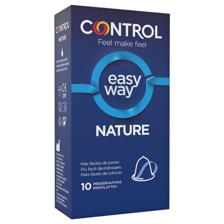 Control Preservativi Adapta Easy Way Nature - 10 Pz