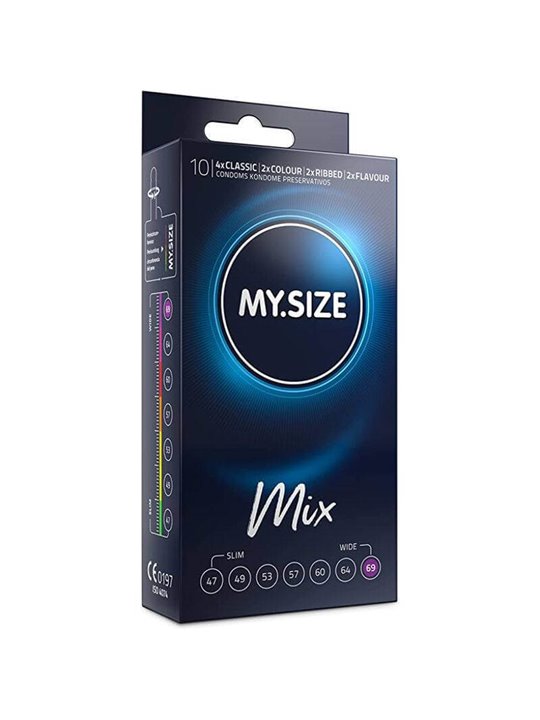 My Size Mix Preservativi 69 MM 10 Unità