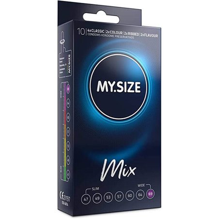 My Size - Mix Condoms 69 MM 10 Units