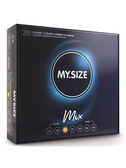 My Size Mix Preservativi 53 MM 28 Unità