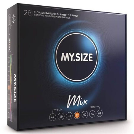 My Size Mix Preservativi 57 MM 28 Unità