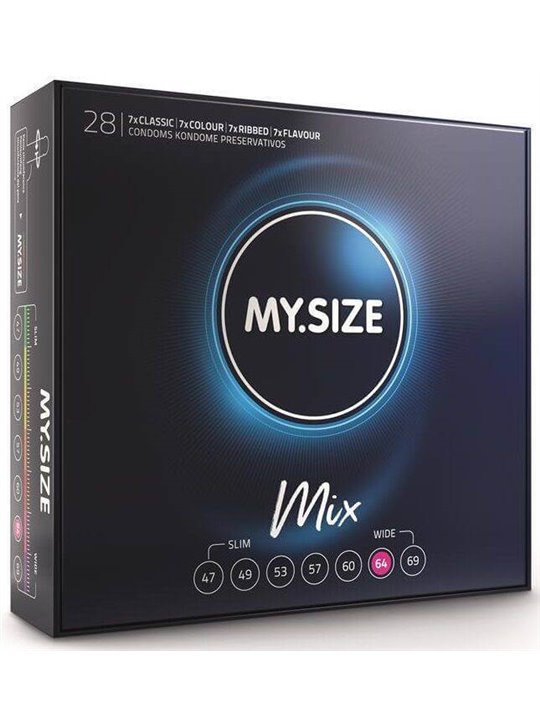 My Size Mix Preservativi 64 MM 28 Unità