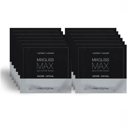 Mixgliss - Max Anal Dilator Lubricant Pack 12 Single Dose 4ML