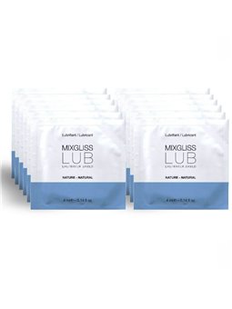 Mixgliss - Natural Water-Based Lubricant 12 Single Dose 4Ml