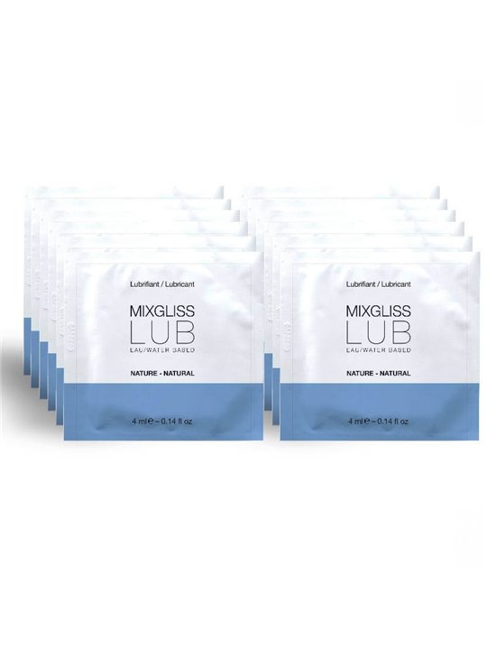 Mixgliss - Natural Water-Based Lubricant 12 Single Dose 4Ml