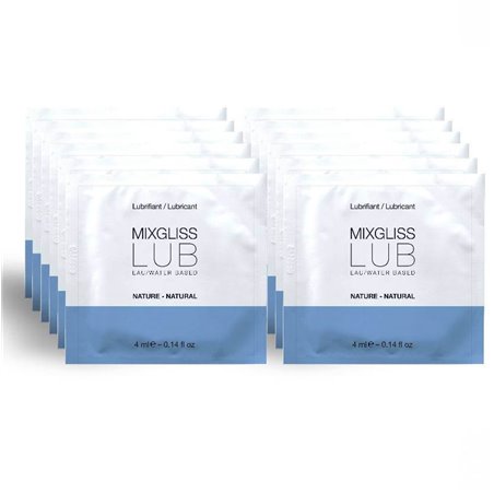 Mixgliss - Natural Water-Based Lubricant 12 Single Dose 4Ml