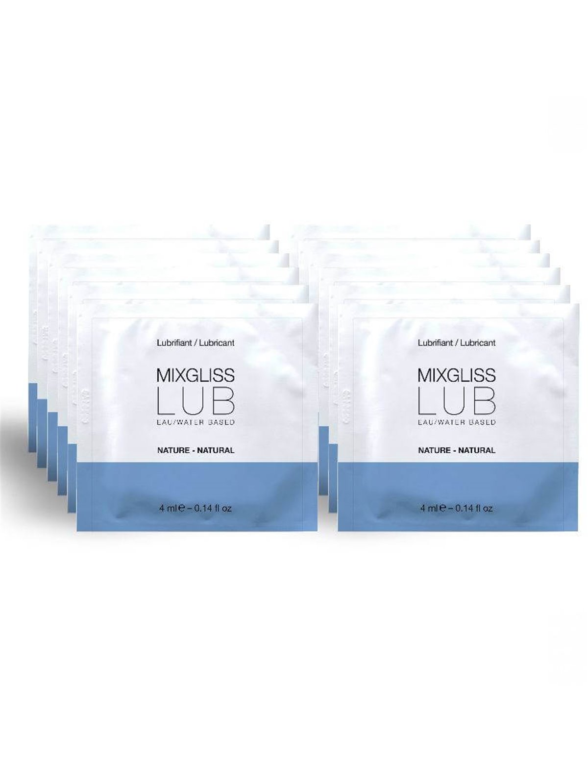 Mixgliss - Natural Water-Based Lubricant 12 Single Dose 4Ml