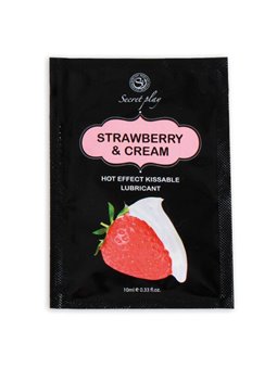 Secretplay - Single Dose Lubricant Strawberries & Cream 10 ML
