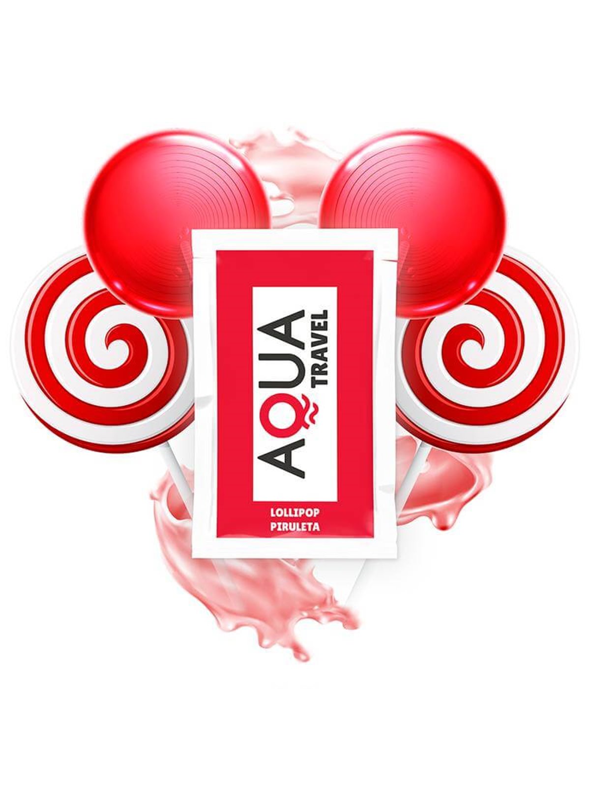 Aqua Travel Lollipop Flavour Waterbased Lubricant - 6 ML