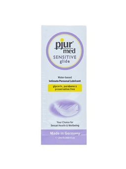 Pjur Med Sensitive Glide Water Based Lubricant 2 ML
