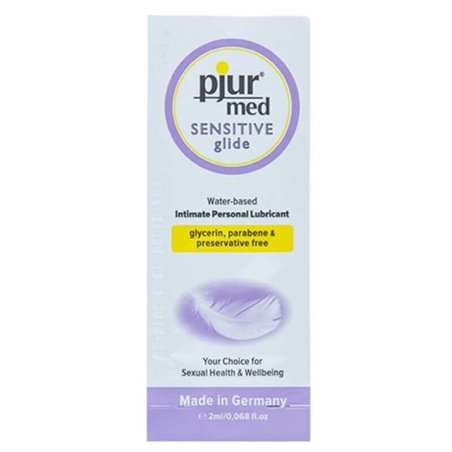 Pjur - Med Sensitive Glide Water Based Lubricant 2 ML