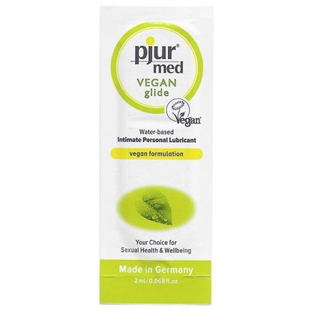 Pjur - Med Vegan Glide Water Based Lubricant 2 ML