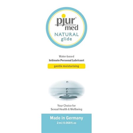 Pjur - Med Natural Water-Based Lubricant 2 ML