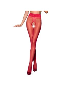 Passion - Tiopen 001 Red Tights 1/2 20 Den