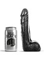 All Black - Dildo Realistico Nero 20 CM