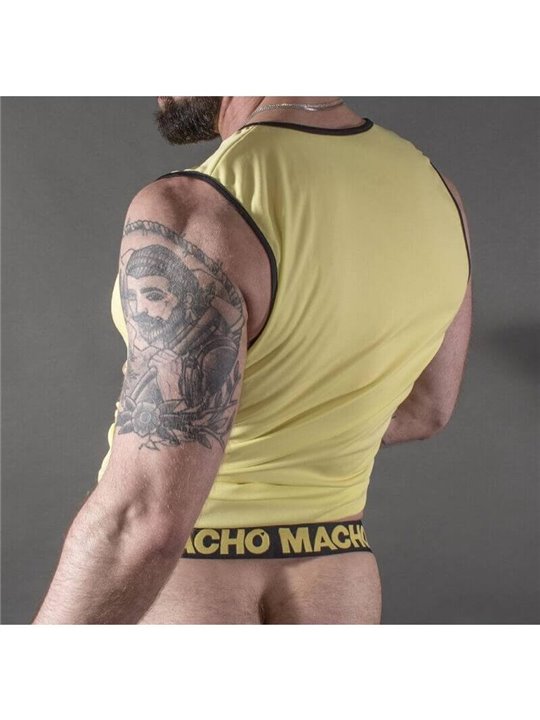 Macho - Yellow T-Shirt S/M