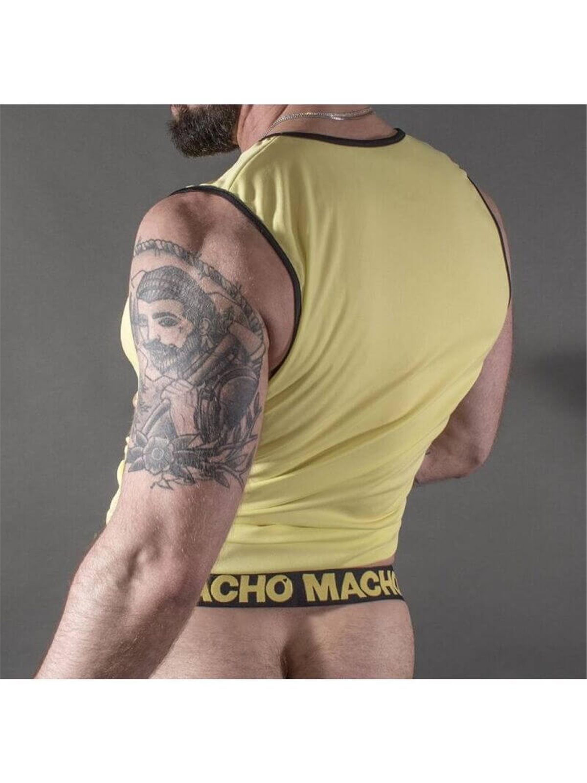 Macho - Yellow T-Shirt L/XL
