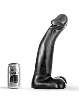 All Black - Realistic Black Fisting Dildo 29 CM