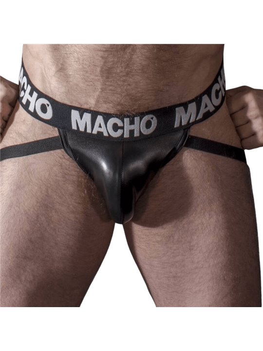 Macho - Mx25Nc Jock Black Leather S