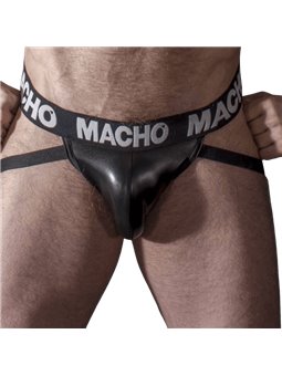 Macho - Mx25Nc Jock Black Leather XL
