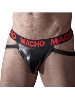 Macho - Mx25Rc Jock Red Leather XL
