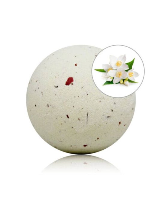 Taloka - Jasmine Scented Bath Bomb With Rose Petals