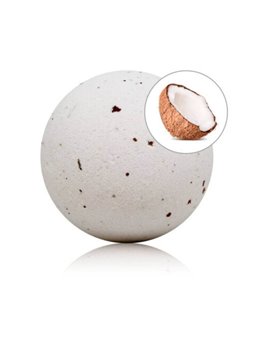 Taloka - Coconut Scented Bath Bomb With Rose Petals