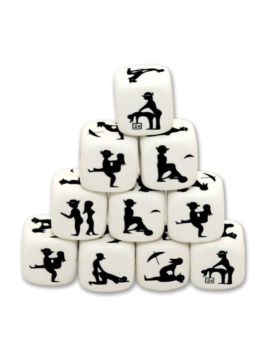 Spicy Devil - White Posing Dice