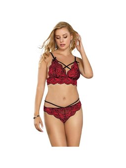 Subblime Set - Two Pieces Set Lace Top and Panties L/XL